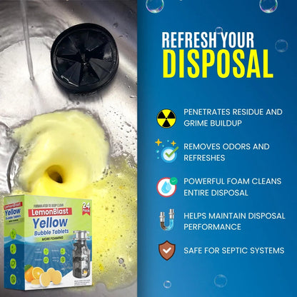 Yellow LemonBlast Bubble Tablets