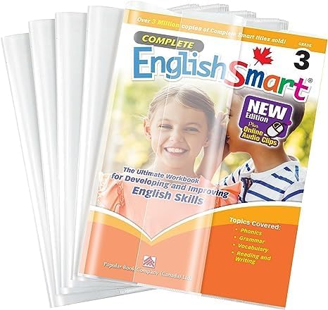 Self-adhesive transparent protective book cover (Pack of 30)
