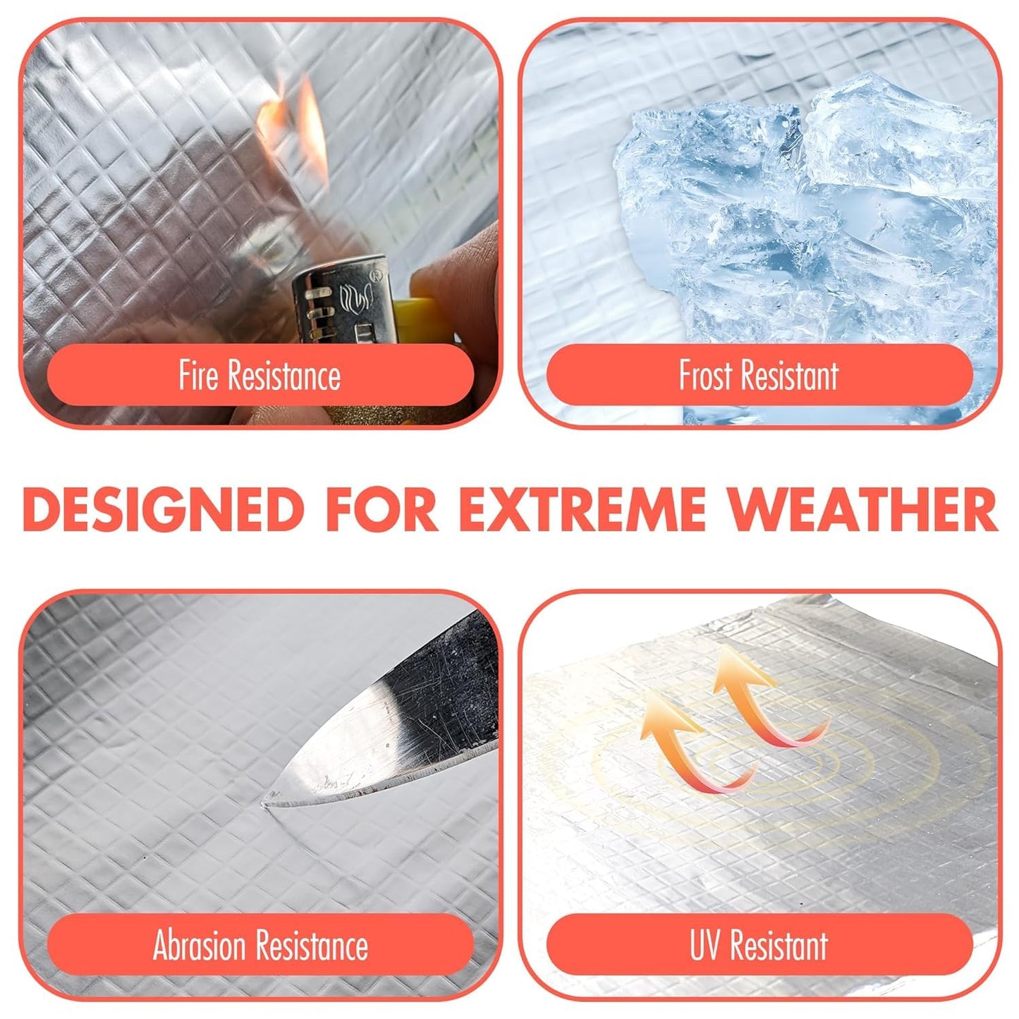 UltraSeal™ Waterproof Aluminum Repair Tape | Instantly Seals Roof, Pipe & Water Leaks