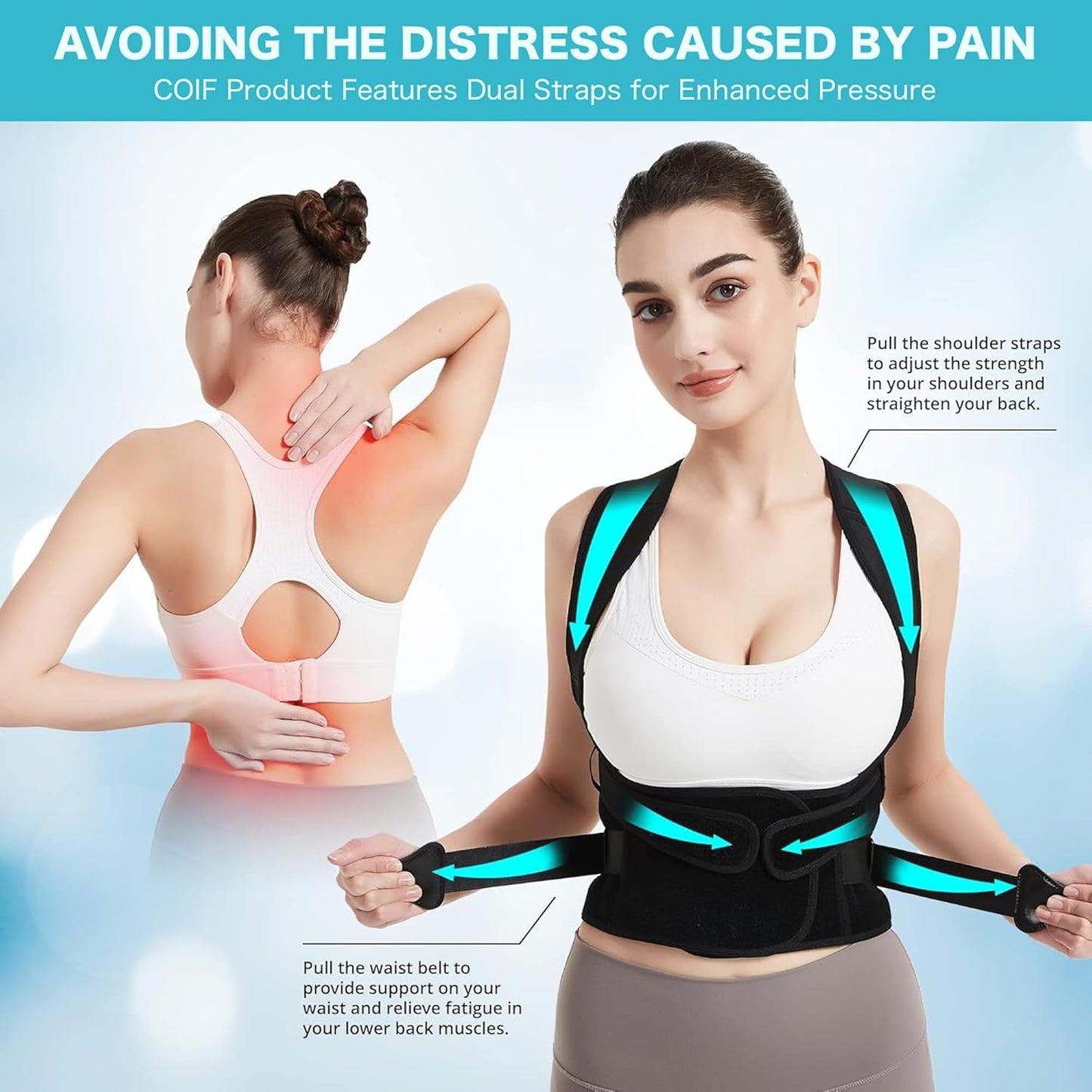 Unisex Posture Corrector Support Belt