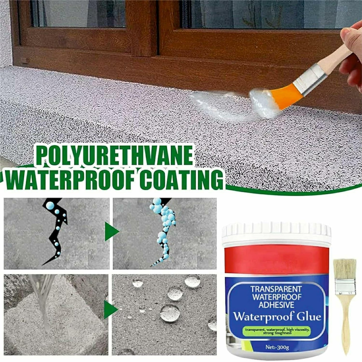 Invisible Waterproof Repair Glue|💧 Stop Leaks Before It's Too Late