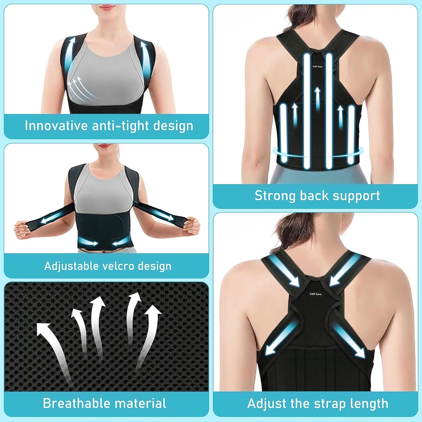 Unisex Posture Corrector Support Belt