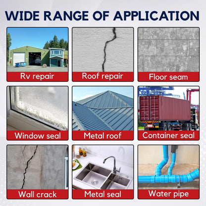 UltraSeal™ Waterproof Aluminum Repair Tape | Instantly Seals Roof, Pipe & Water Leaks