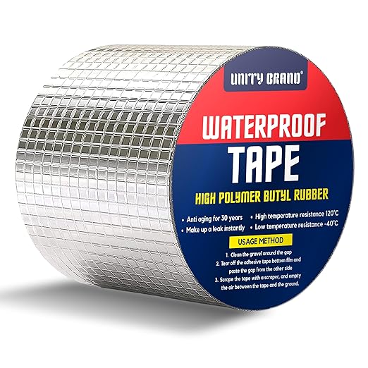 UltraSeal™ Waterproof Aluminum Repair Tape | Instantly Seals Roof, Pipe & Water Leaks