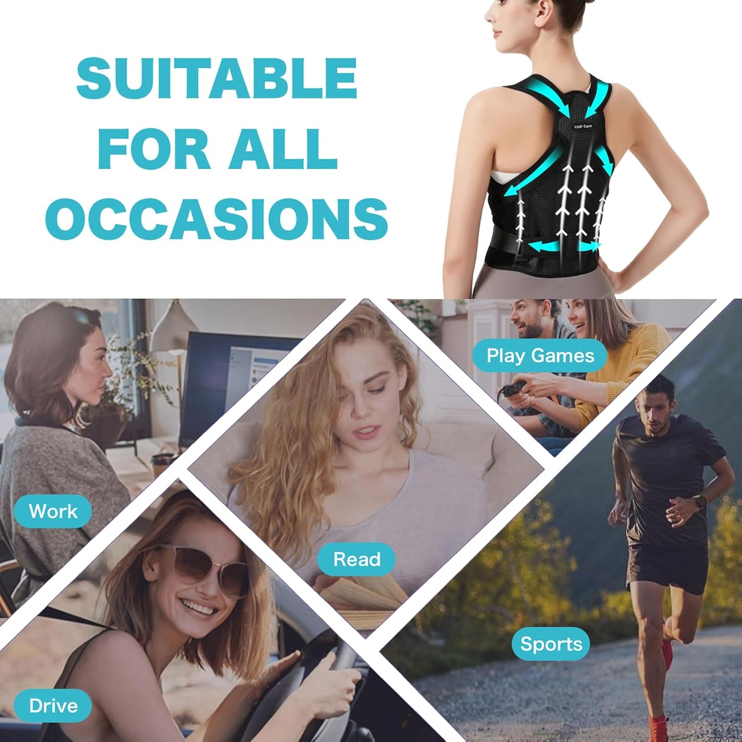 Unisex Posture Corrector Support Belt