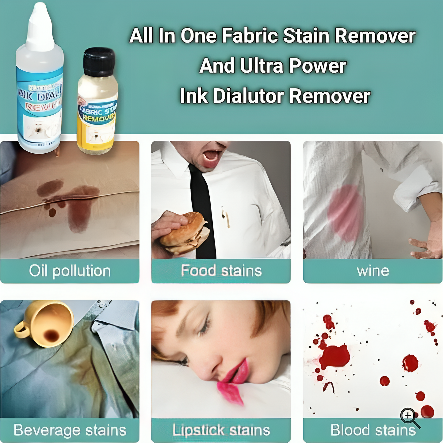 ✨ FabricRevive™ – The Ultimate Stain Removal Solution