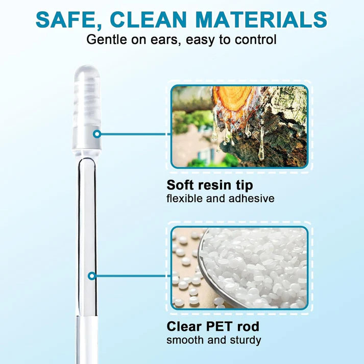 Reusable Silicone Ear Wax Removal & Ear Cleaning Kit – Gentle Ear Hygiene Tool for Adults & Kids