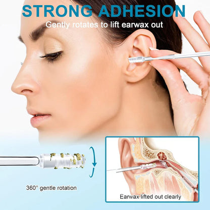 Reusable Silicone Ear Wax Removal & Ear Cleaning Kit – Gentle Ear Hygiene Tool for Adults & Kids